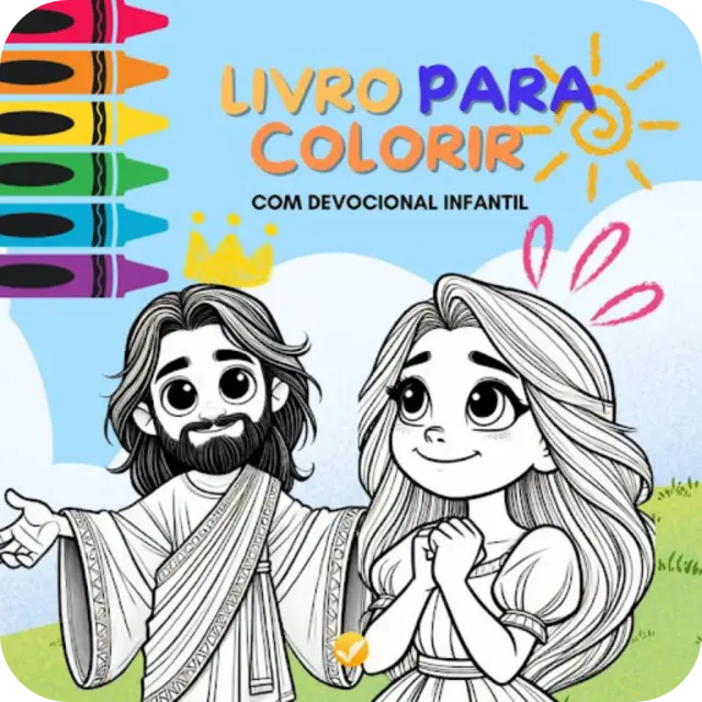 35 Livros de Colorir Cristãos + Histórias Celestiais Flix