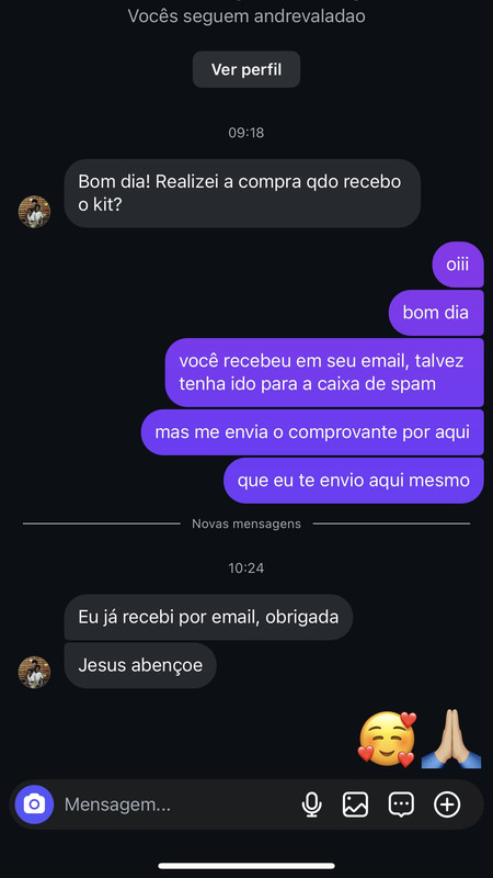 Depoimento de cliente 1